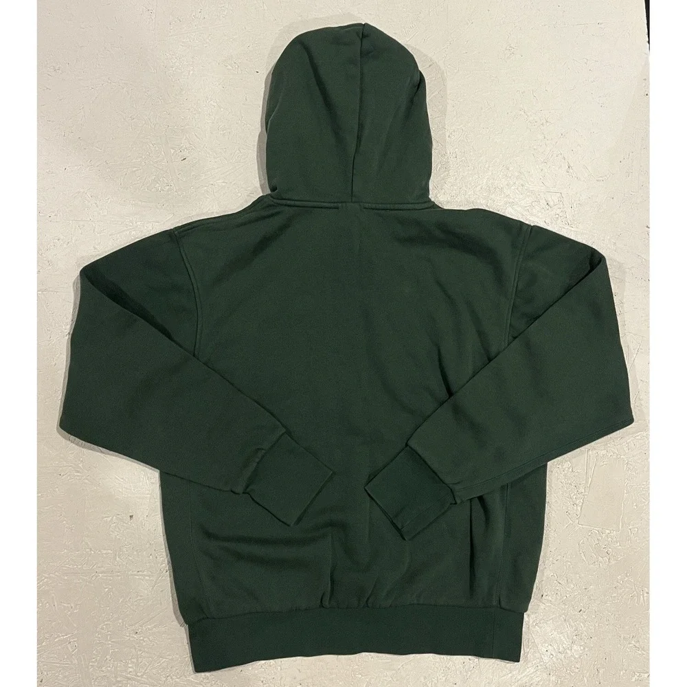 Nike Milwaukee Bucks Fleece Pullover Loose Fit Men's S Green Hoodie DN8636-323‎